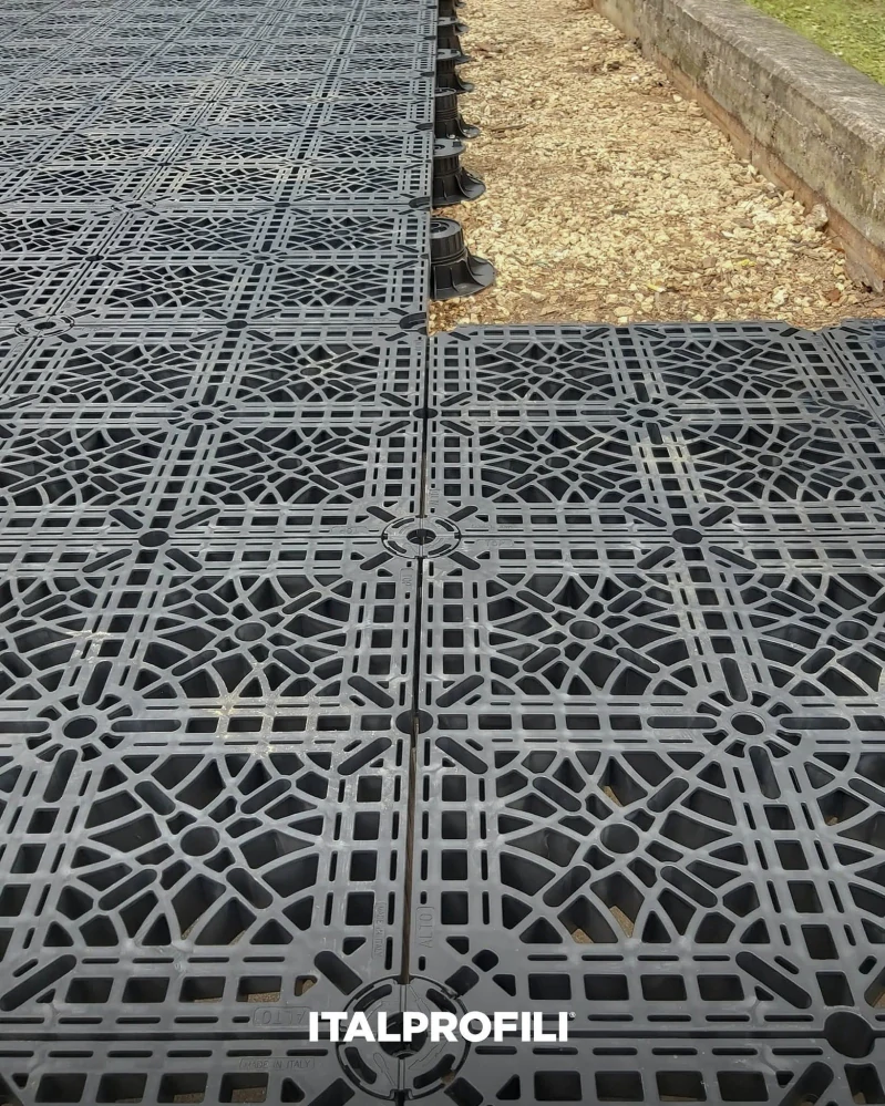 Distančná gumová podložka | špára 4 mm